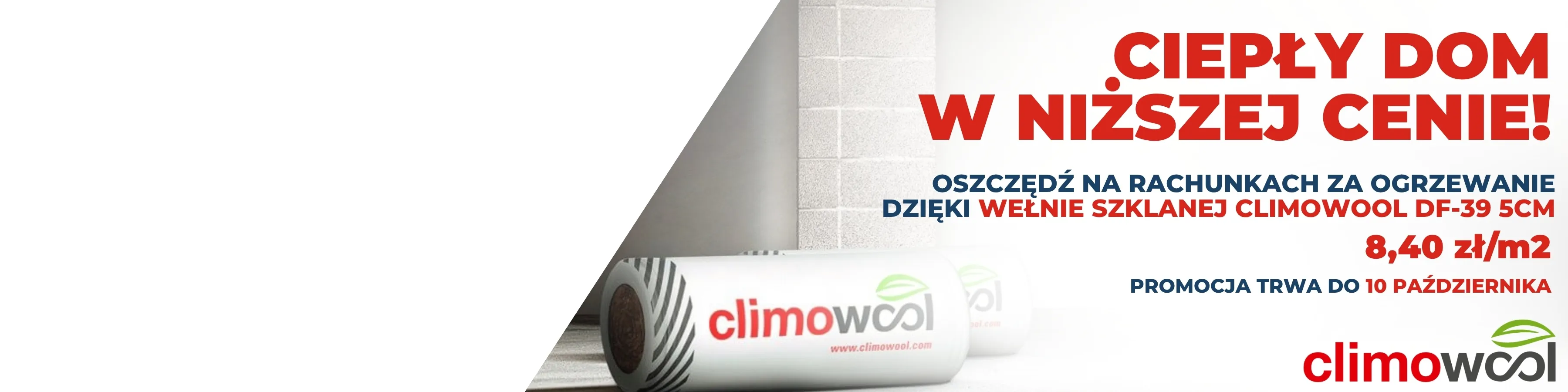 Climowool DF-39 5cm w rolkach